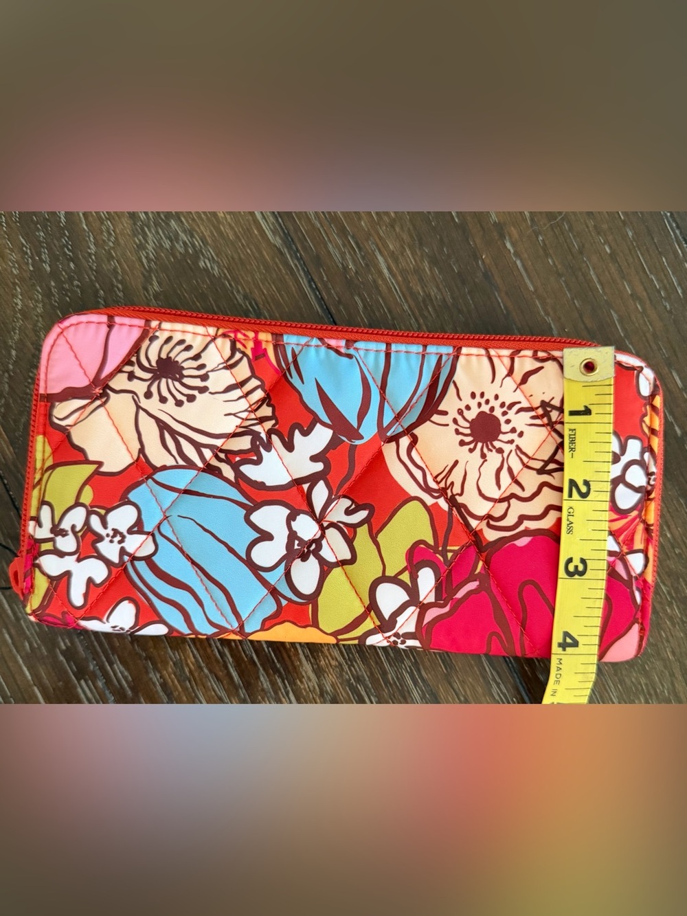 Vera Bradley Essential Continental Quilted Zip Around Wallet NWT - Picture 5 of 5